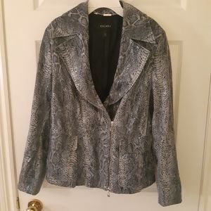 Escada Goat Suede Leather